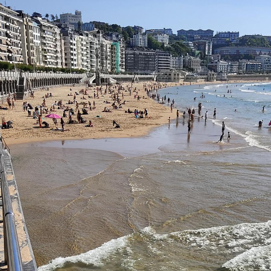 Spacious Confortable Zurriola Beach Pintxos Area Apartment San Sebastian Luaran gambar